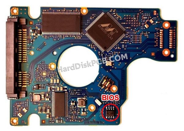 Schritte zum Ersetzen des BIOS-Chips auf 0J21935 Hitachi festplatte platine