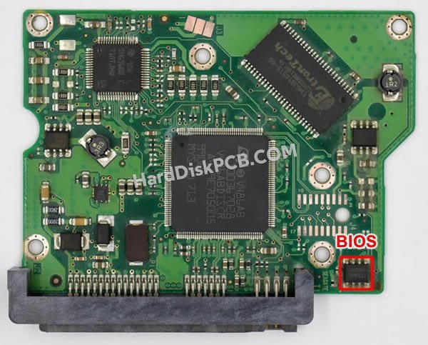 Schritte zum Ersetzen des BIOS-Chips auf 100428473 Seagate festplatte platine