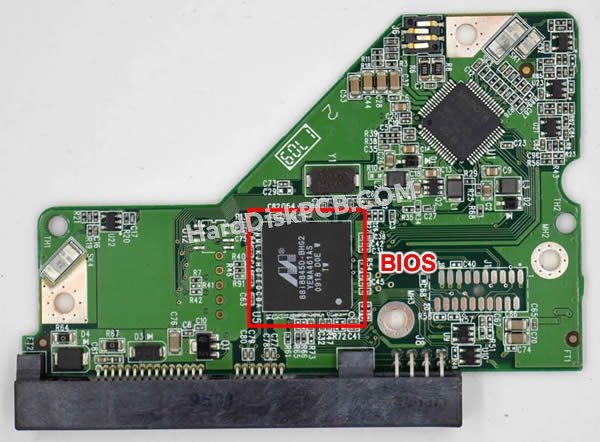 Schritte zum Ersetzen des BIOS-Chips auf 2060-701537-004 Western Digital festplatte platine