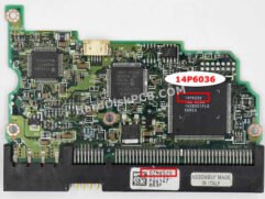 07N6570 Hitachi Festplatte Platine