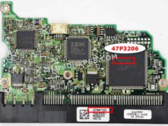 07N9100 Hitachi Festplatte Platine