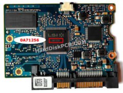 0A71256 Hitachi Festplatte Platine