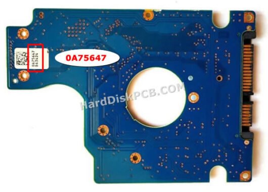 0A75647 Hitachi Festplatte Platine – Bild 2