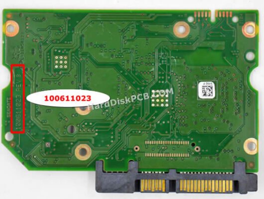 100611023 Seagate Festplatte Platine – Bild 2