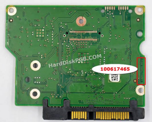 100617465 Seagate Festplatte Platine – Bild 2