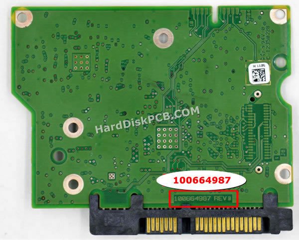 100664987 Seagate Festplatte Platine – Bild 2