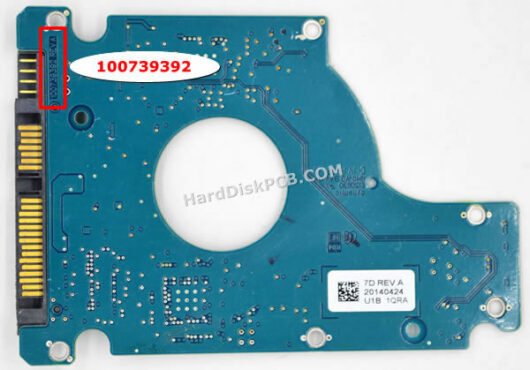 100739392 Seagate Festplatte Platine – Bild 2