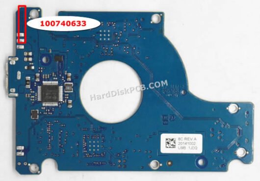 100740633 Seagate Festplatte Platine – Bild 2