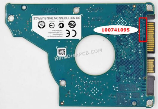 100741095 Seagate Festplatte Platine – Bild 2