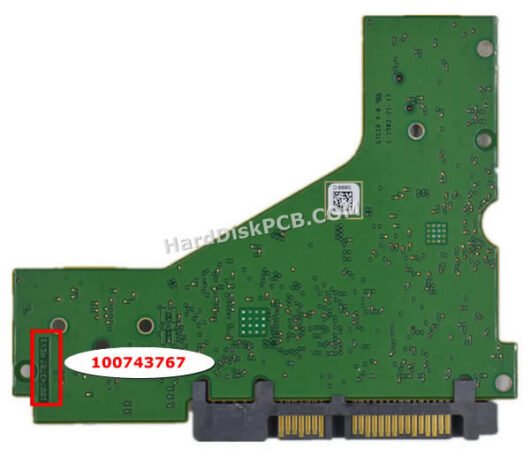 100743767 Seagate Festplatte Platine – Bild 2