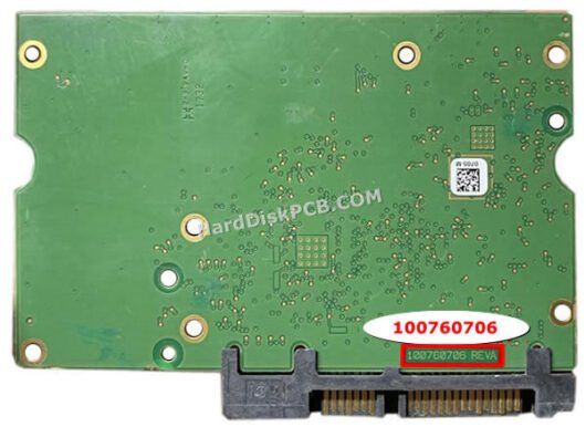 100760706 Seagate Festplatte Platine – Bild 2