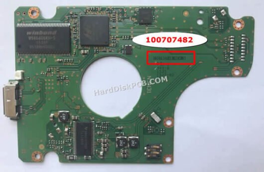 100760718 Seagate Festplatte Platine – Bild 2