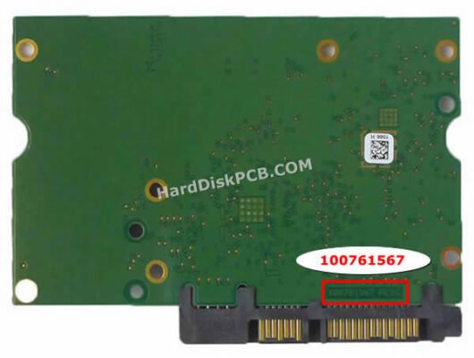 100761567 Seagate Festplatte Platine – Bild 2
