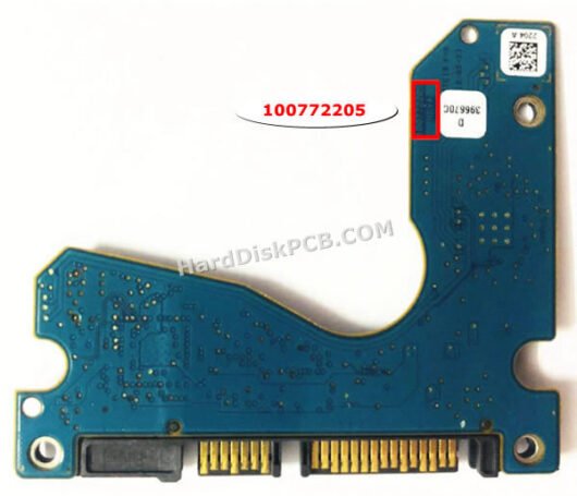 100772205 Seagate Festplatte Platine – Bild 2