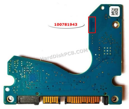 100781943 Seagate Festplatte Platine – Bild 2