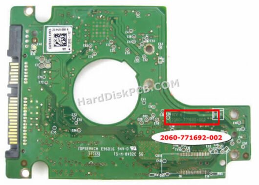 2060-771692-002 Western Digital Festplatte Platine – Bild 2