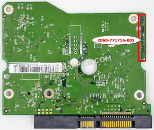 2060-771716-001 Western Digital Festplatte Platine – Bild 2