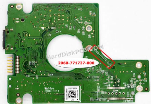 2060-771737-000 Western Digital Festplatte Platine – Bild 2