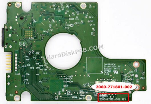 2060-771801-002 Western Digital Festplatte Platine – Bild 2