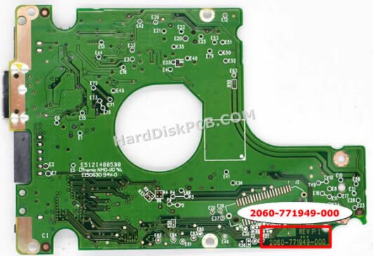 2060-771949-000 Western Digital Festplatte Platine – Bild 2