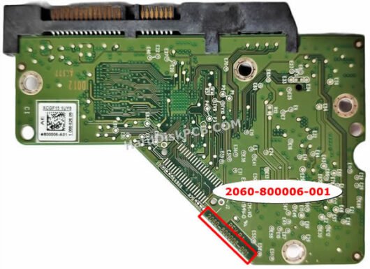 2060-800006-001 Western Digital Festplatte Platine – Bild 2