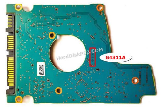 G4311A Toshiba Festplatte Platine – Bild 2