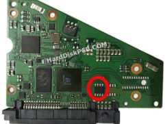 100827800 Seagate Festplatte Platine